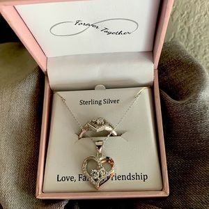 Forever together set - ring and necklace, new with tags!